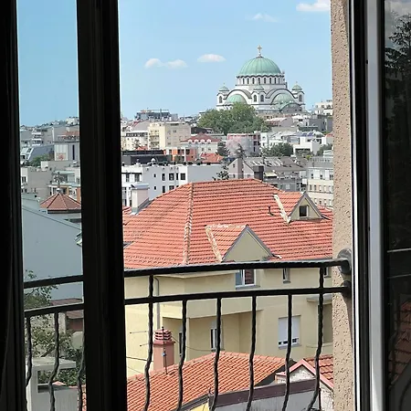 Penthouse With View Of Saint Sava Temple Apartment *